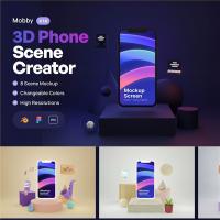 3DiPhone手机样机