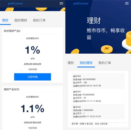 USDT理财虚拟锁仓货币投资理财定期活期出海源码_双语言区块链理财系统 - 拼单网