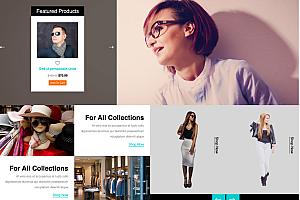 nunuo服装商城HTML模板源码